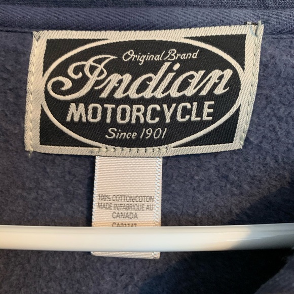 Rare Indian Motorcycle Sweatshirt - Picture 1 of 3